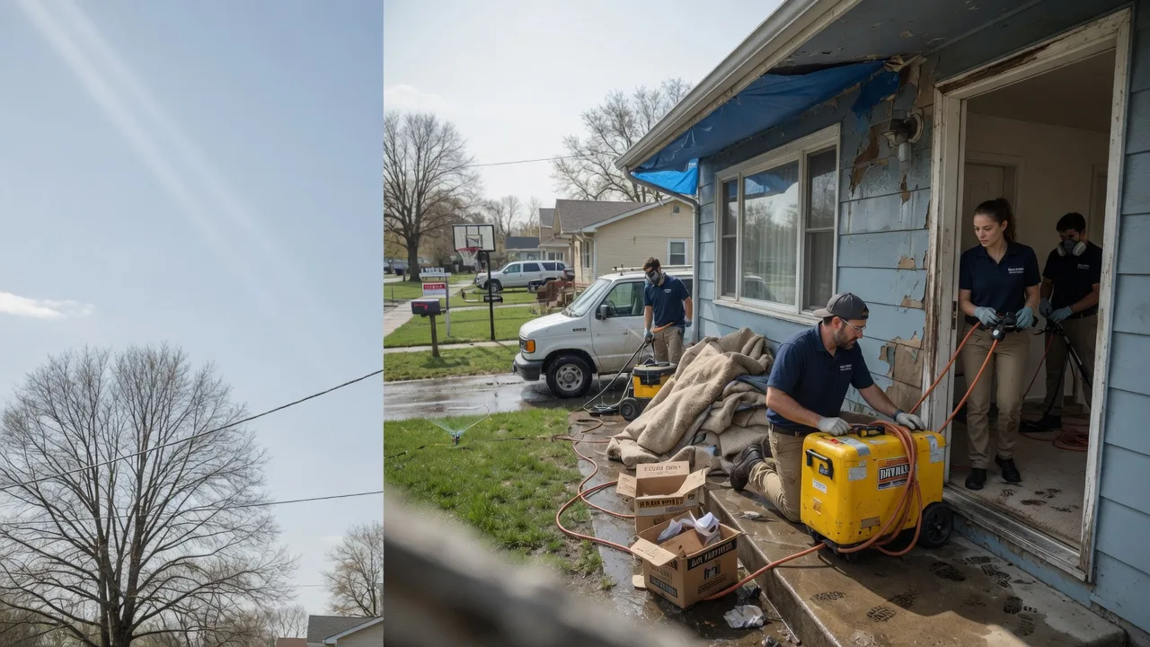 Basement Flood Cleanup in Orchard, CO near me